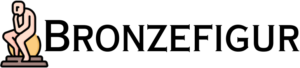 Bronzefigur logo